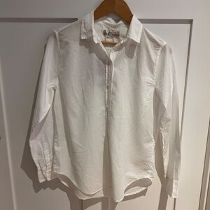 Everlane the relaxed cotton oxford shirt size 0 NWT